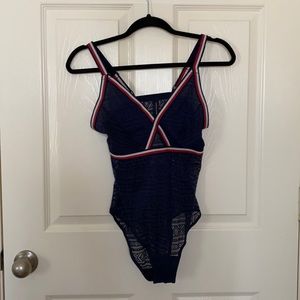 Tommy Hilfiger mesh body suit